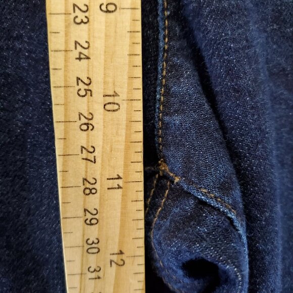 Lauren Jeans Co. Jeans Womens 16W Blue Straight Classic Fit Denim Stretch - Picture 5 of 11